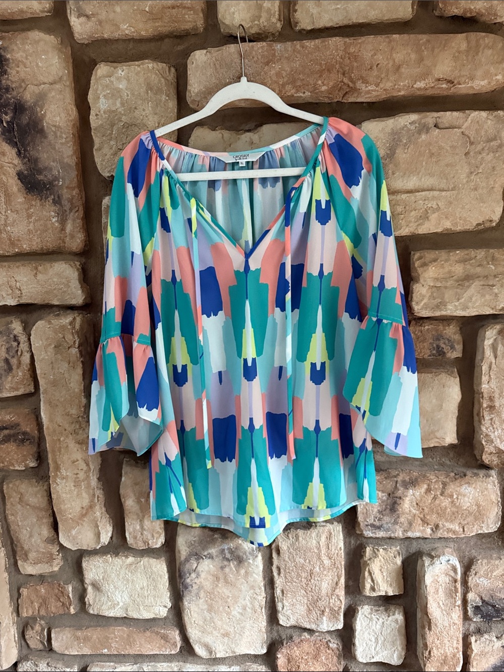 Crosby by Mollie Burch blouse size xl